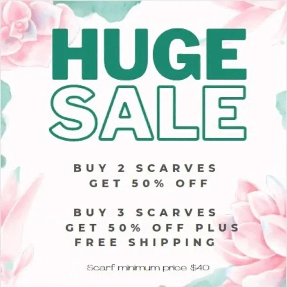 🎉HUGE SALE ON  ALL SCARVES 🎉
